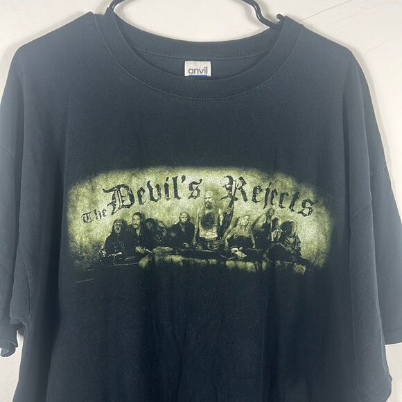 🔥🔥Vintage THE DEVIL’S REJECTS Rob Zombie Horror Movie Promo Tee - Sz 2XL - EUC - Picture 1 of 6